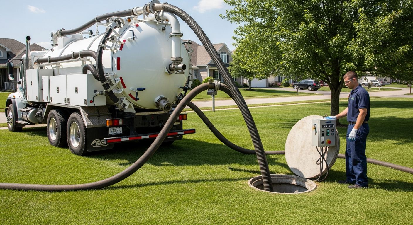 Installation de fosse septique a Durham-Sud, Quebec