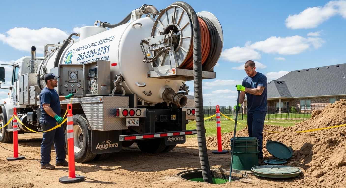 Machinerie lourde — travaux fosse septique a Laurierville