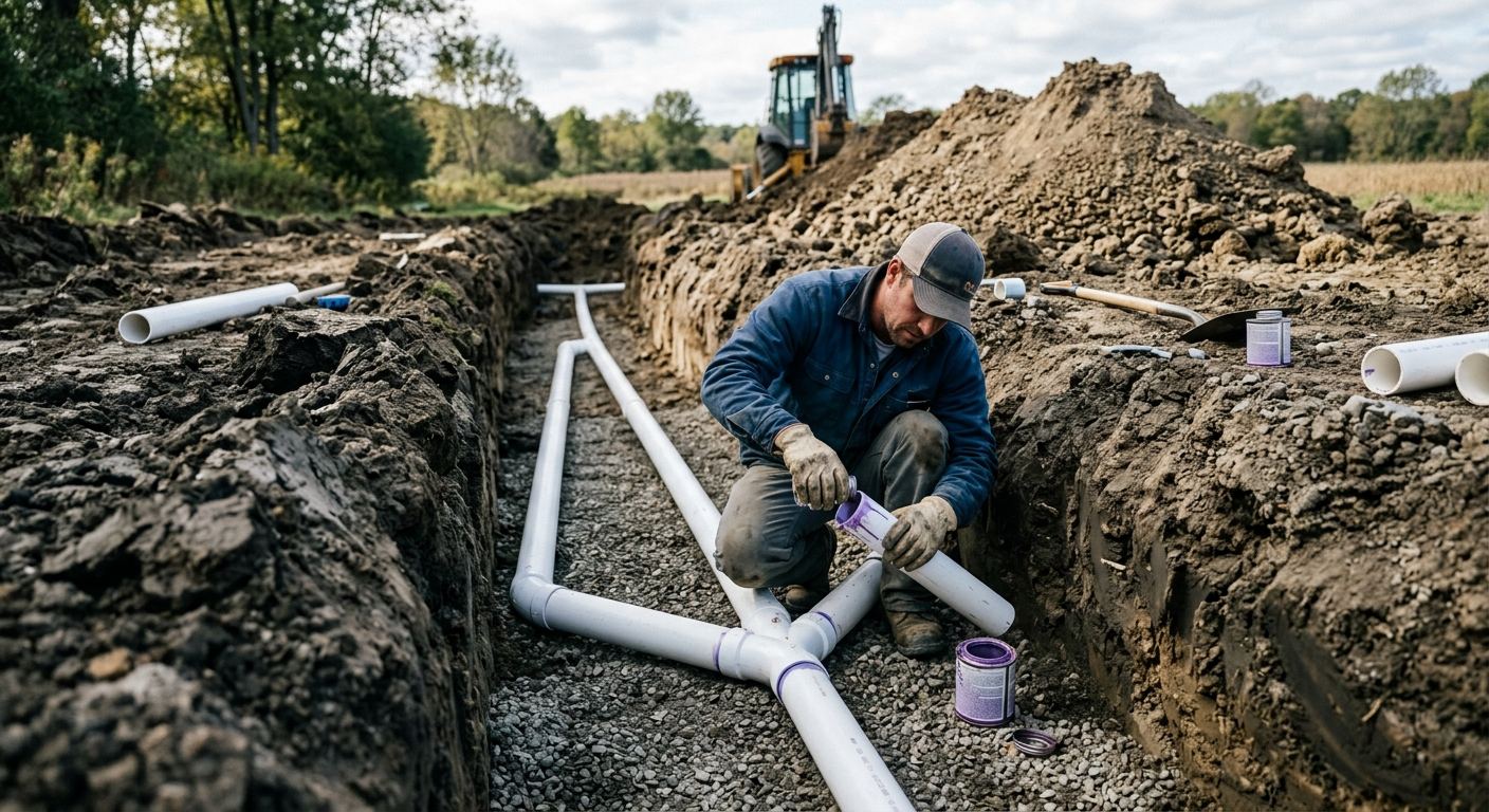 Vidange et pompage de fosse septique a Racine