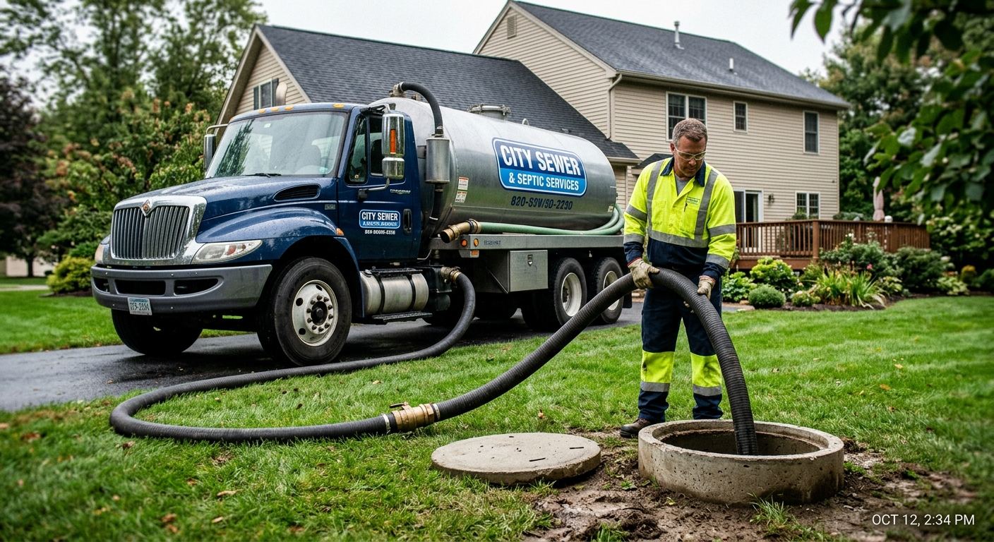 Machinerie lourde — travaux fosse septique a Hatley